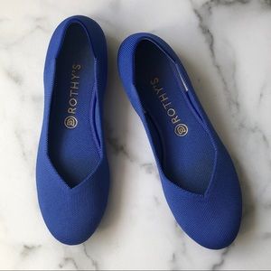 Rothy’s Cornflower blue size 10 flats